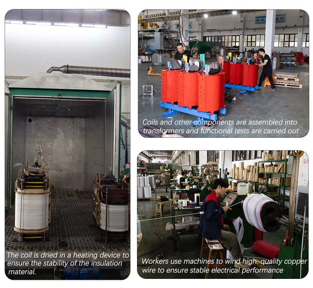 Outdoor Threephase Oil Immersed Electric Transformer
